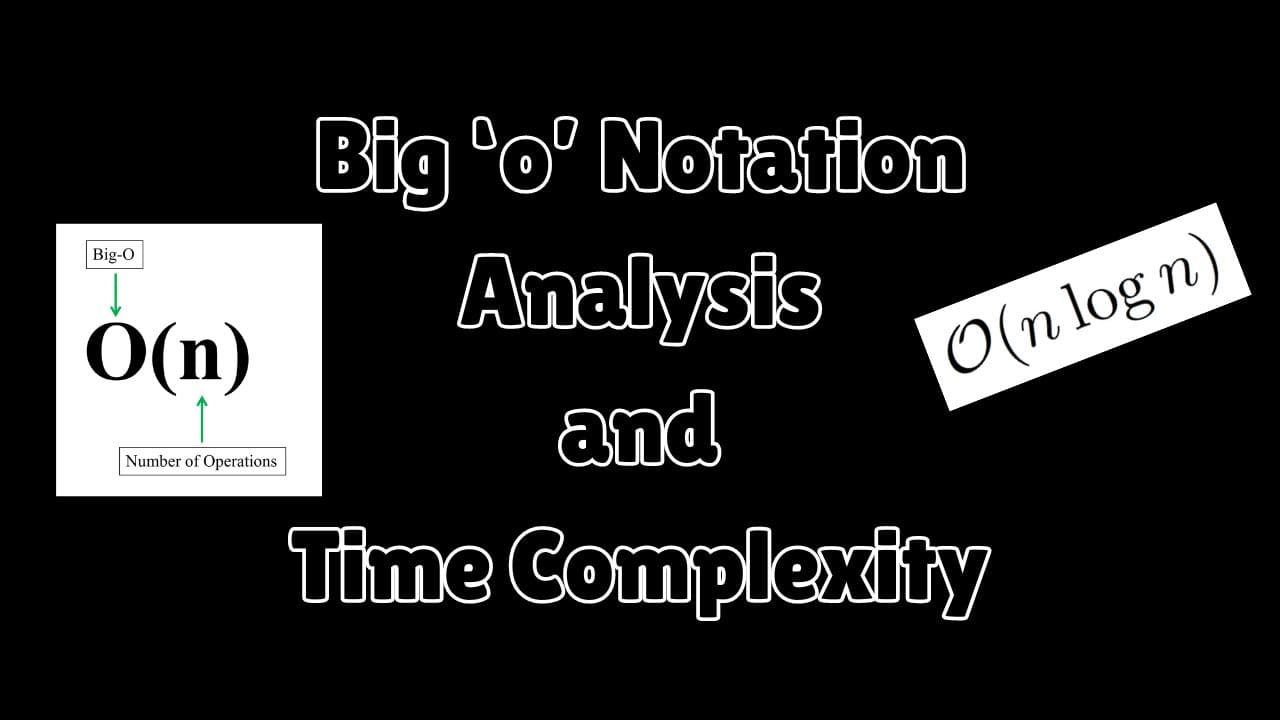 Big O Notation : explain the significance of big o notation in ...