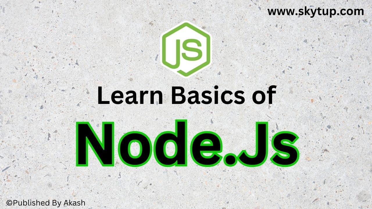 Learn Node JS from scratch | Powerful Backend Development π₯